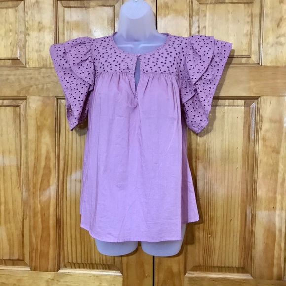 A New Day Mauve Color Dress Blouse NWT
Embellished Neckline & Sleeve
Small 4 - 6 - Picture 3 of 16